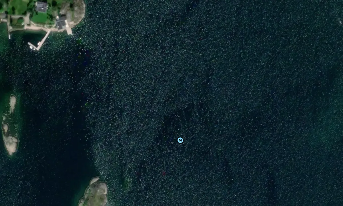 Satelite image of Viksfjord / Ulkeholmen