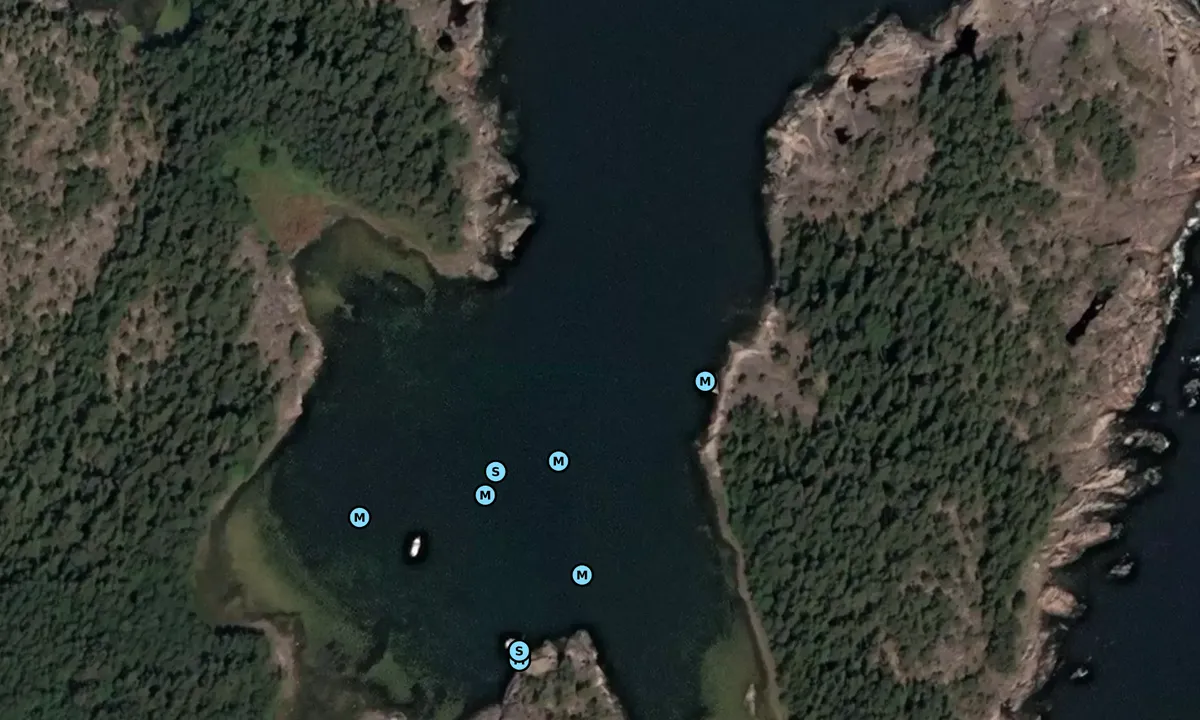 Satelite image of Villösan - Långskär