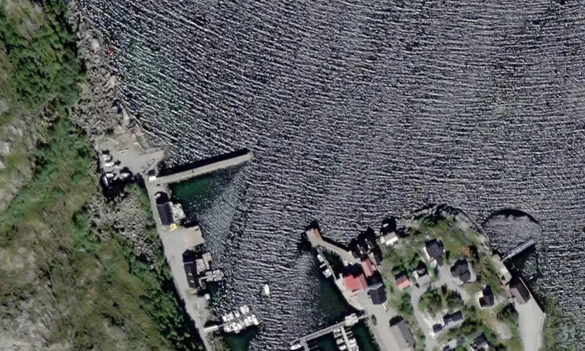 Satelite image of Vingsand Brygge