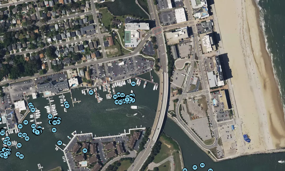 Satelite image of Virginia Beach Fishing Center - United States