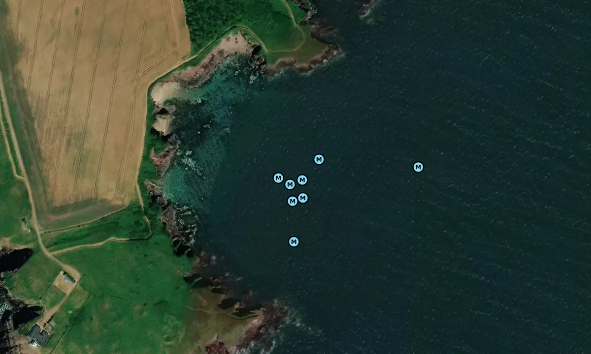 Satelite image of Visitor moorings