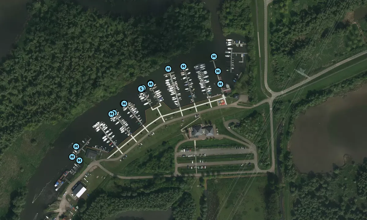 Satelite image of Vissershang Yacht Harbour