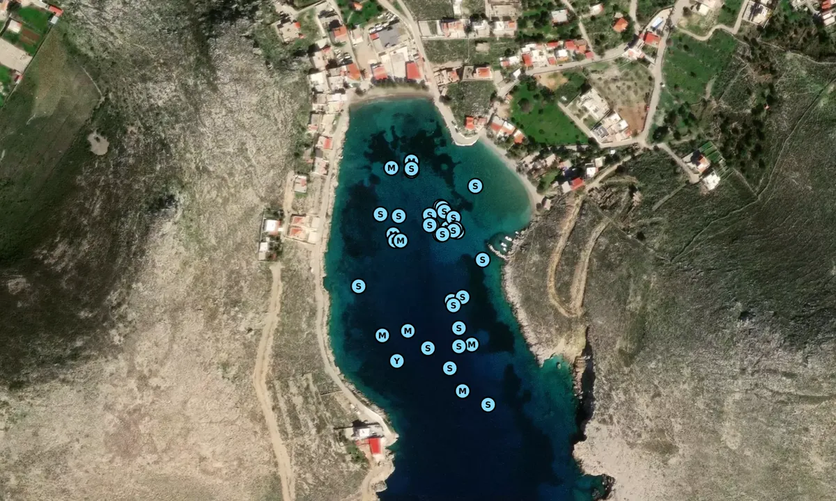 Satelite image of Vlichadia
