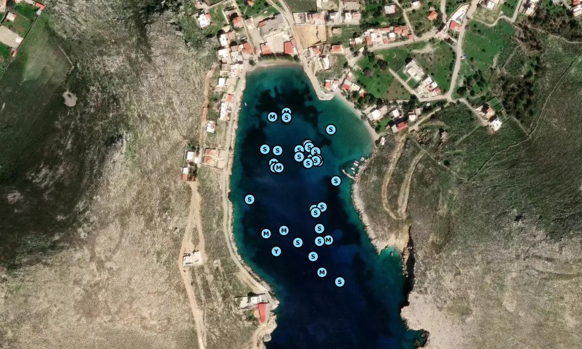 Satelite image of Vlichadia