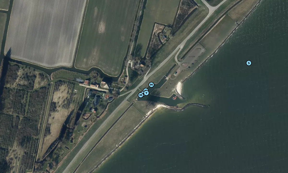 Satelite image of Vluchthaven Wijdenes
