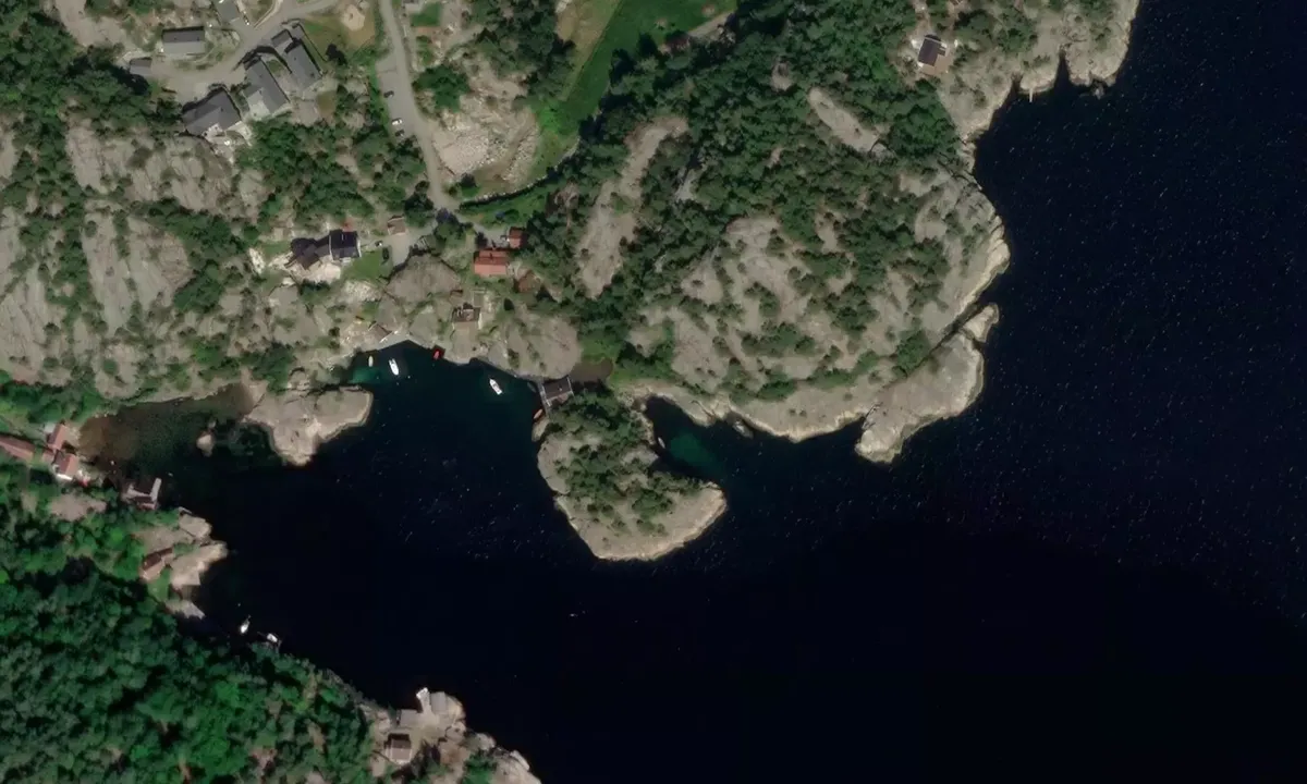 Flyfoto av Vognsnes