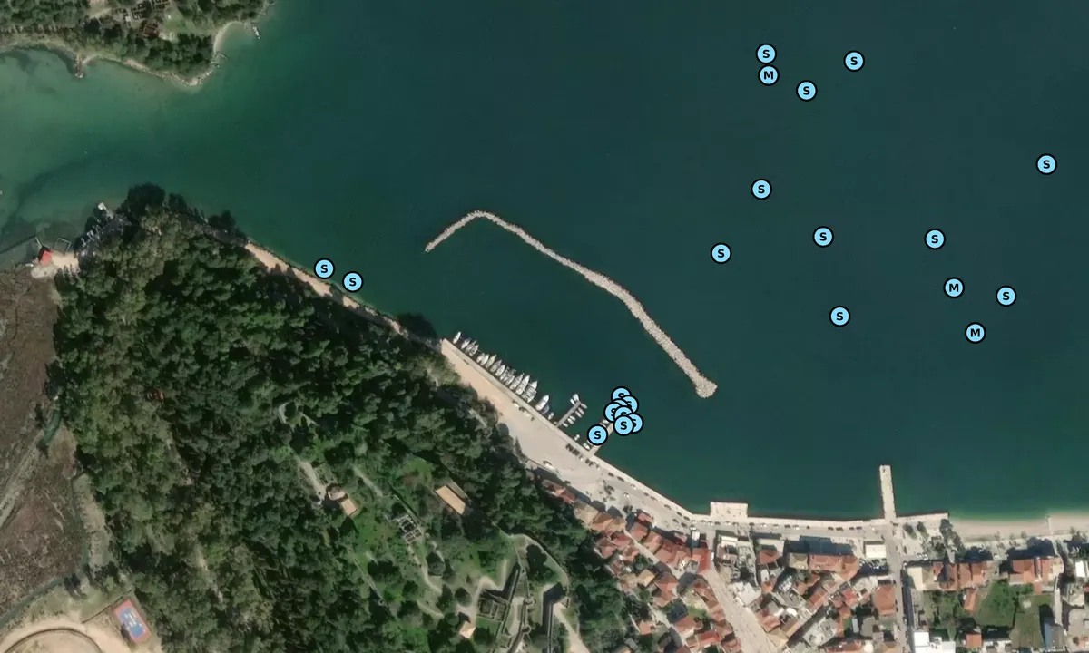 Satelite image of Vonitsa Marina