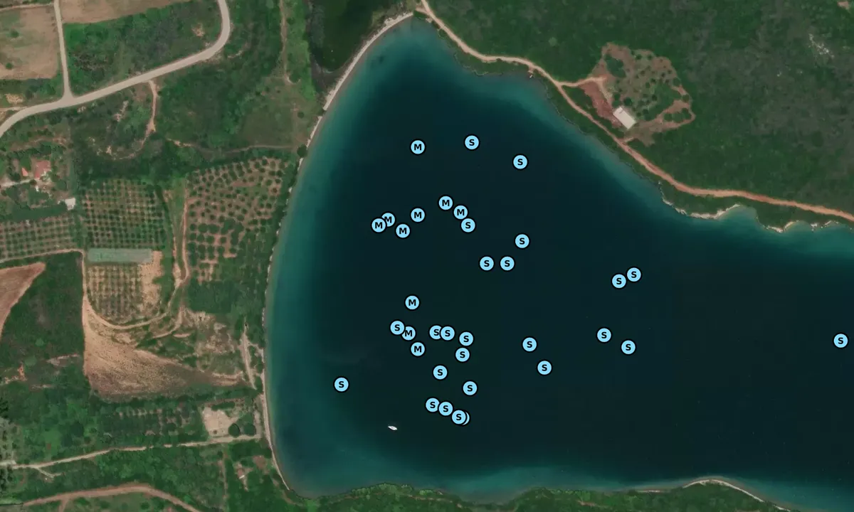 Satelite image of Vonitza Bay