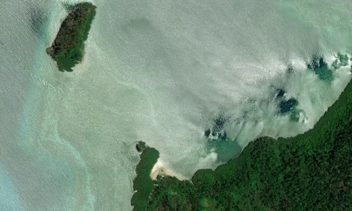 Flyfoto av Vonobia Island