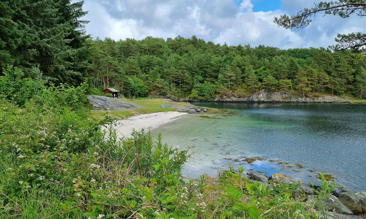 Vorlandsvågen: Badeplassen