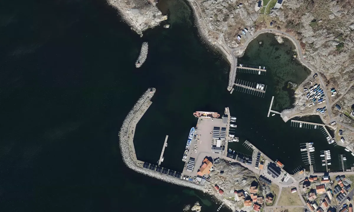 Satelite image of Vrångö