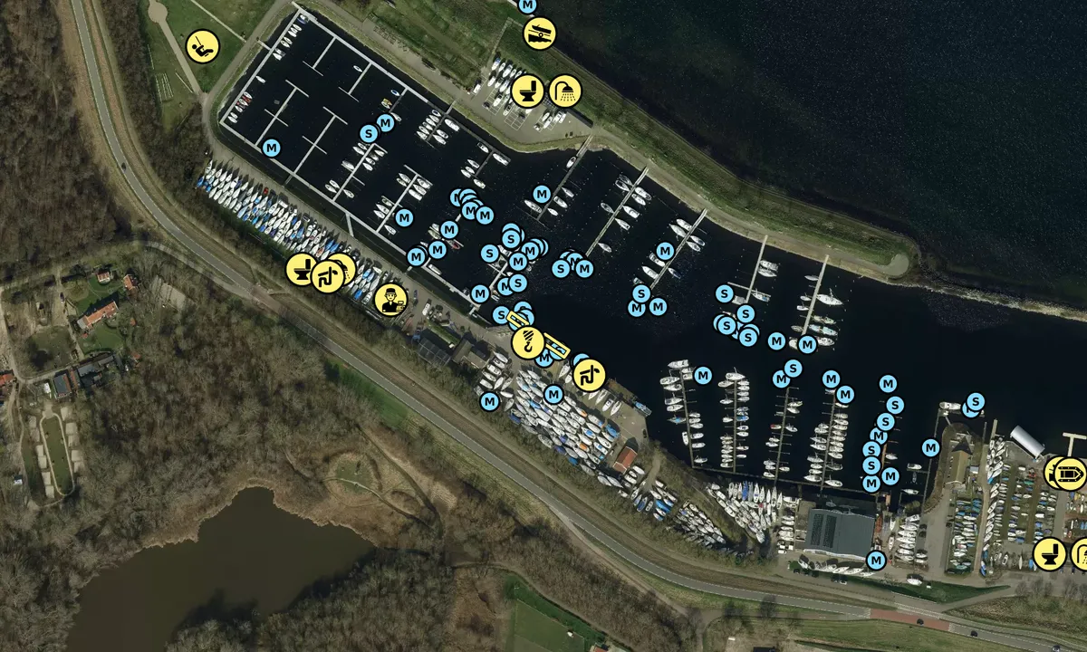 Satelite image of W.V. Arne (Oostwatering)