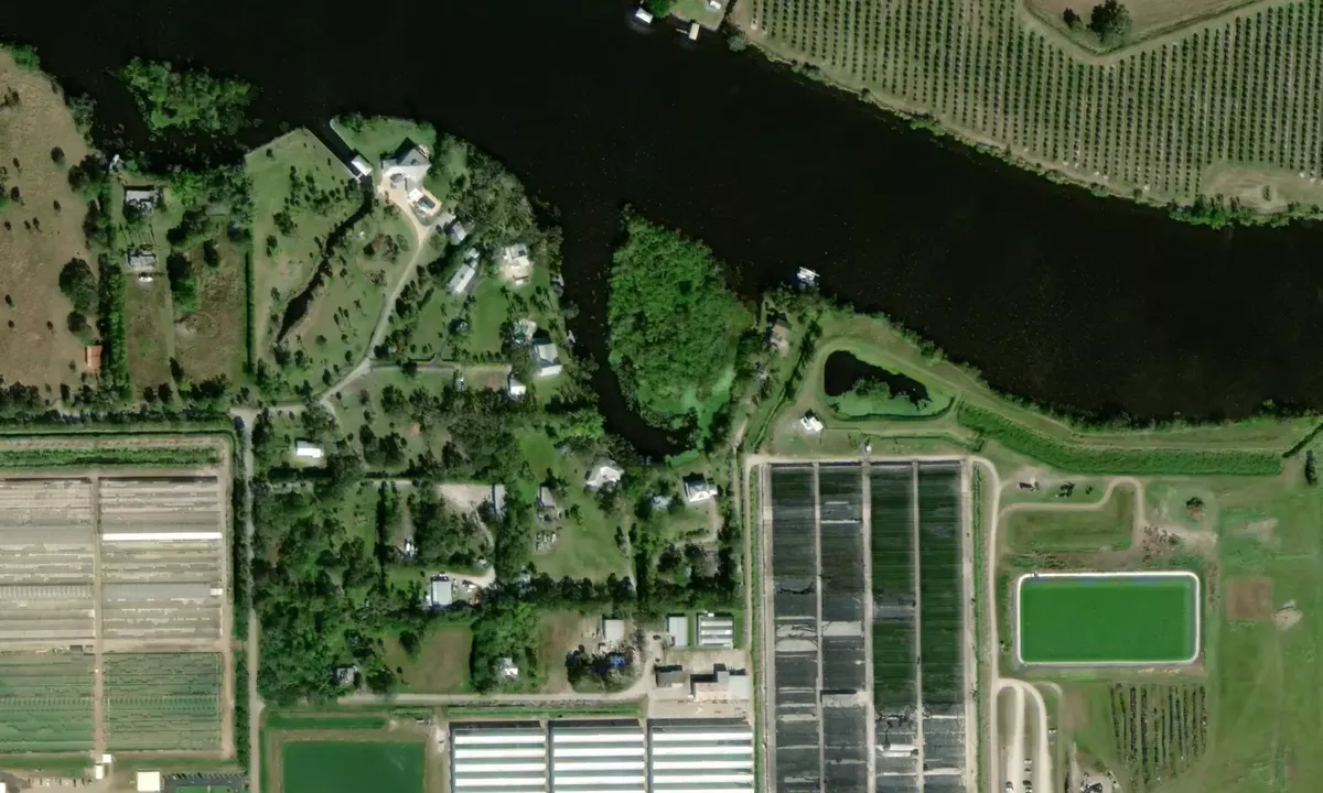 Satelite image of Wagner Ave