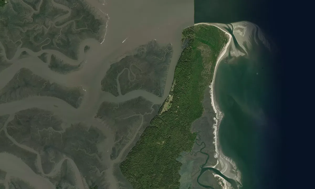 Flyfoto av Walburg Creek - 3