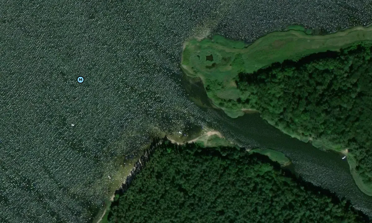 Satelite image of Wamper Wieck (excavated hole)