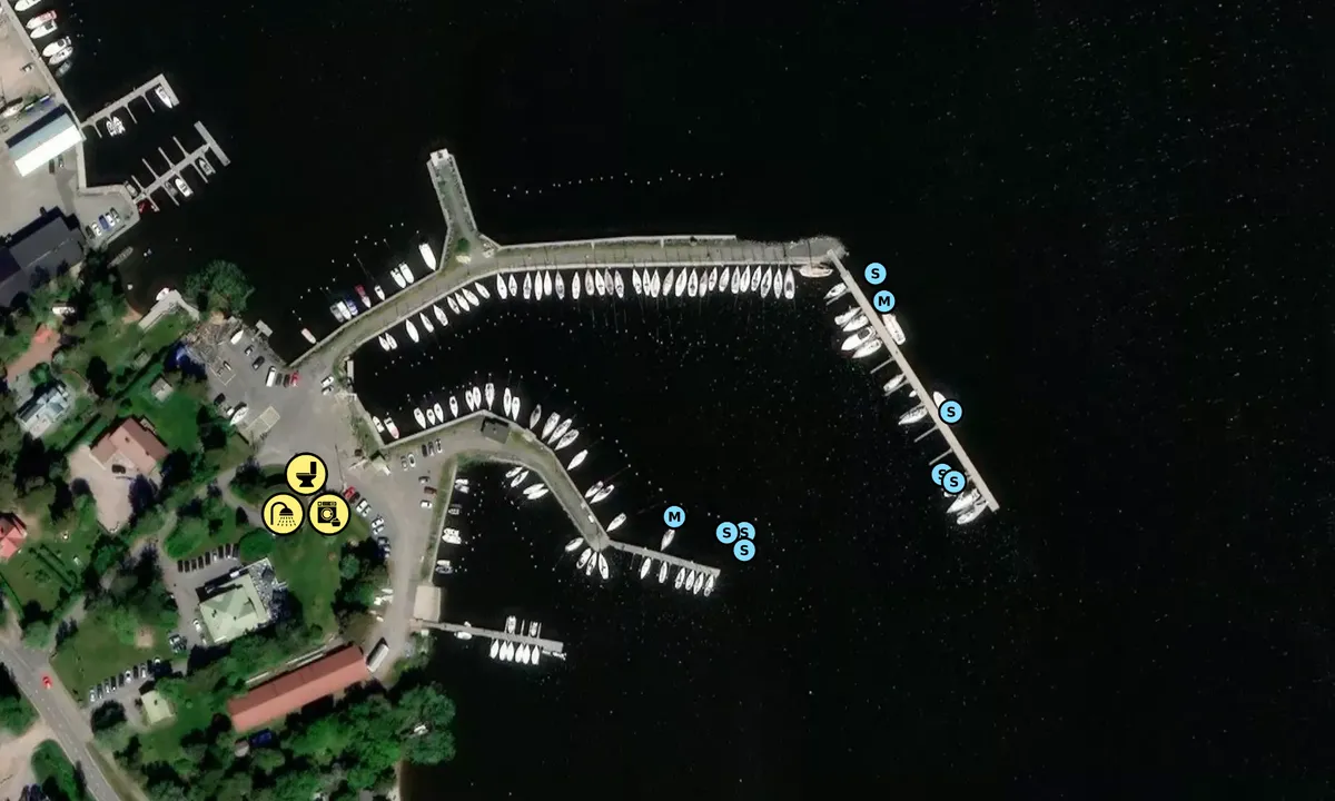 Satelite image of Wasa Segelförening