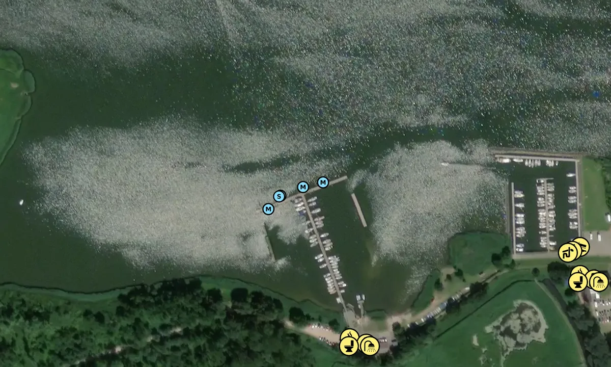 Satelite image of Wassersportverein Fleckeby