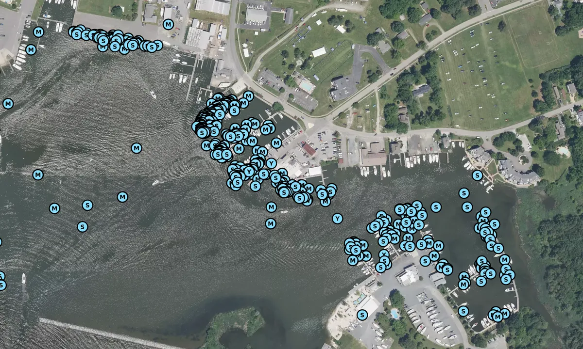 Satelite image of Waterman's Crab House