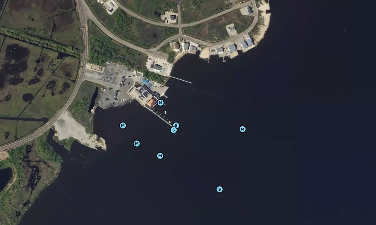 Satelite image of Waters Edge