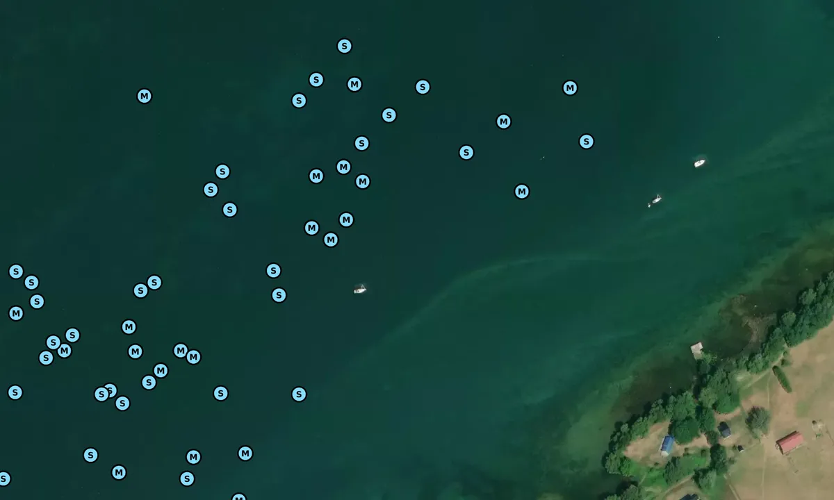 Satelite image of Waupoos Island (north)