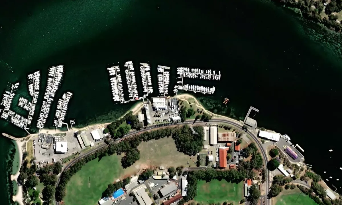 Satelite image of Wayman Reserve Marina
