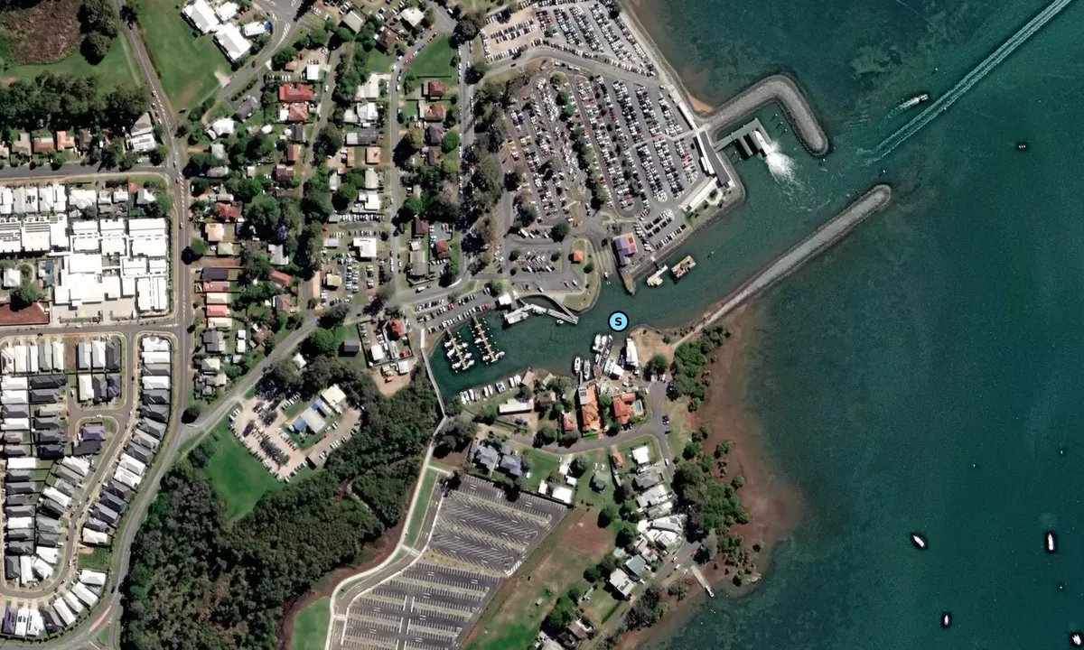 Satelite image of Weinam Creek Marina
