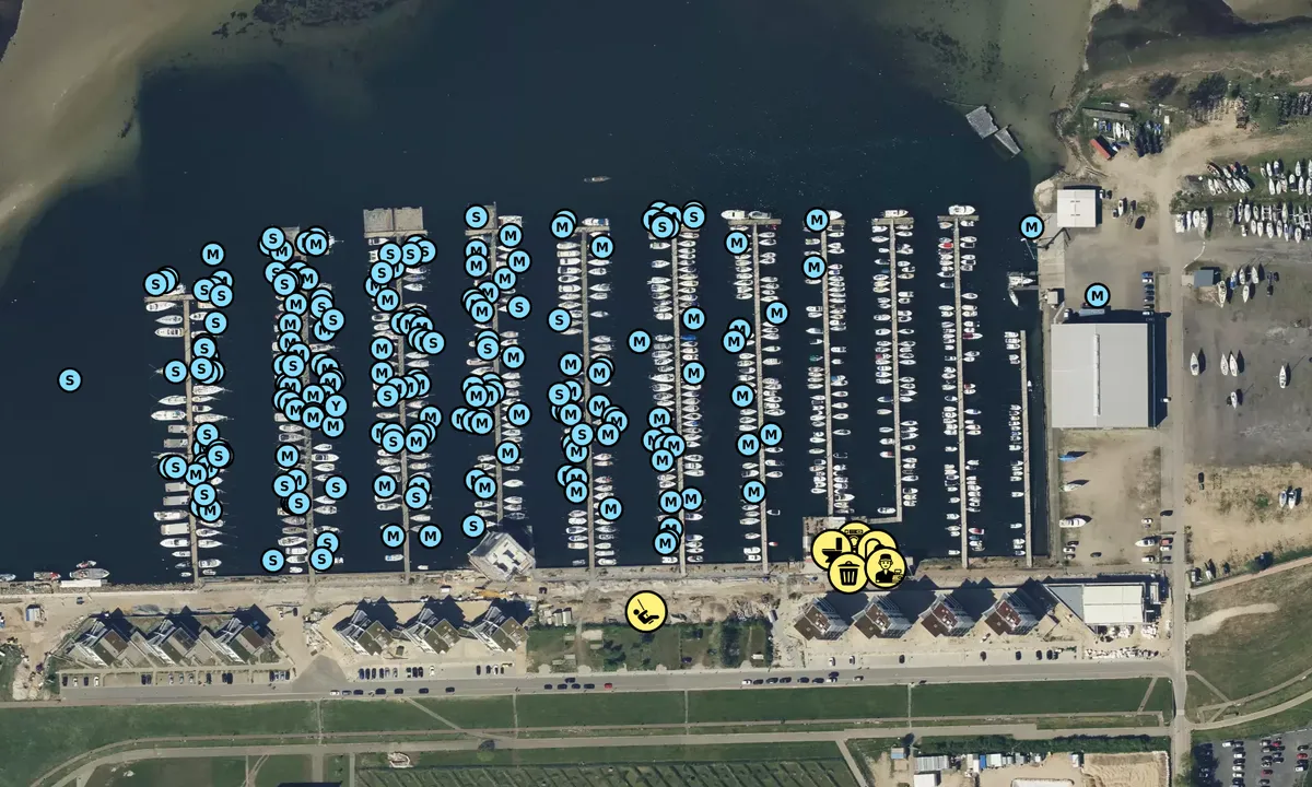 Satelite image of Wendtorf Marina