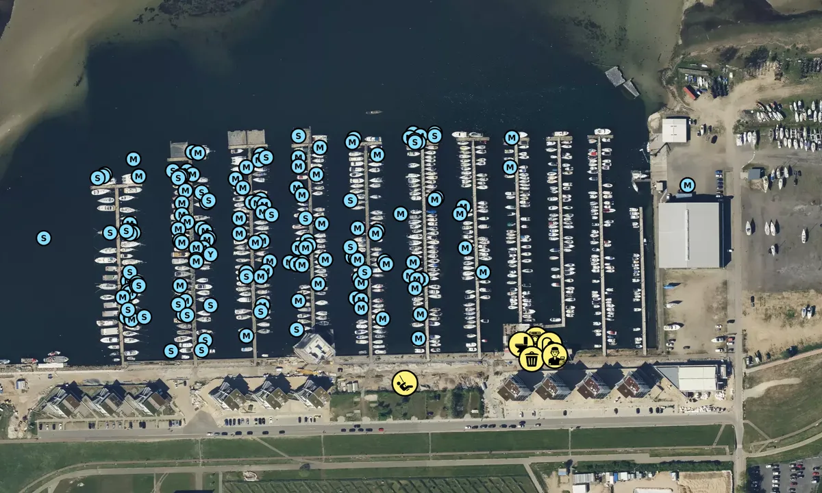 Satelite image of Wendtorf Marina