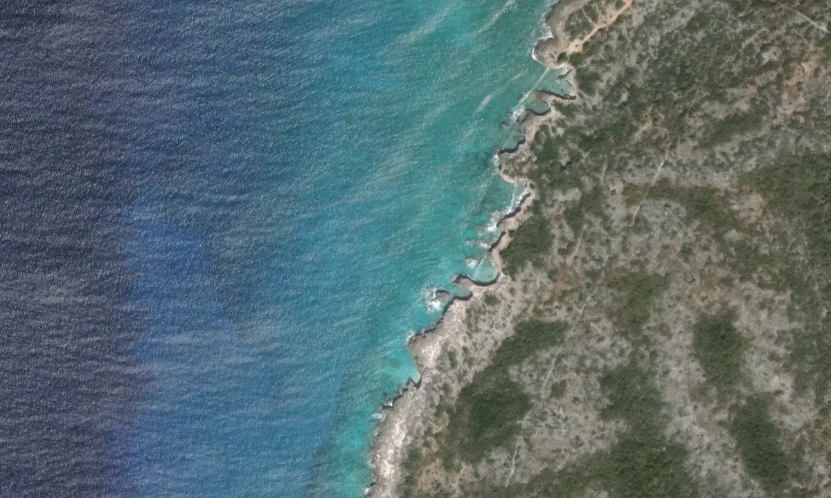 Satelite image of West Caicos