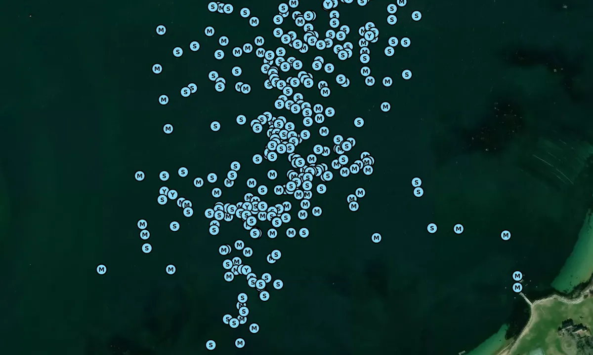 Satelite image of West Harbor