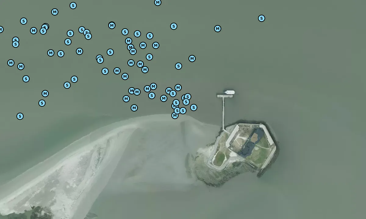Satelite image of West Of Fort