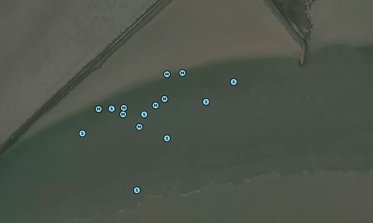 Satelite image of West Terschelling