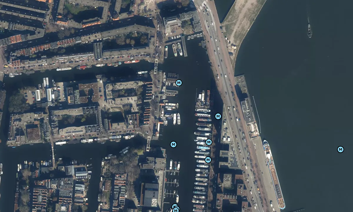 Satelite image of Westerdok