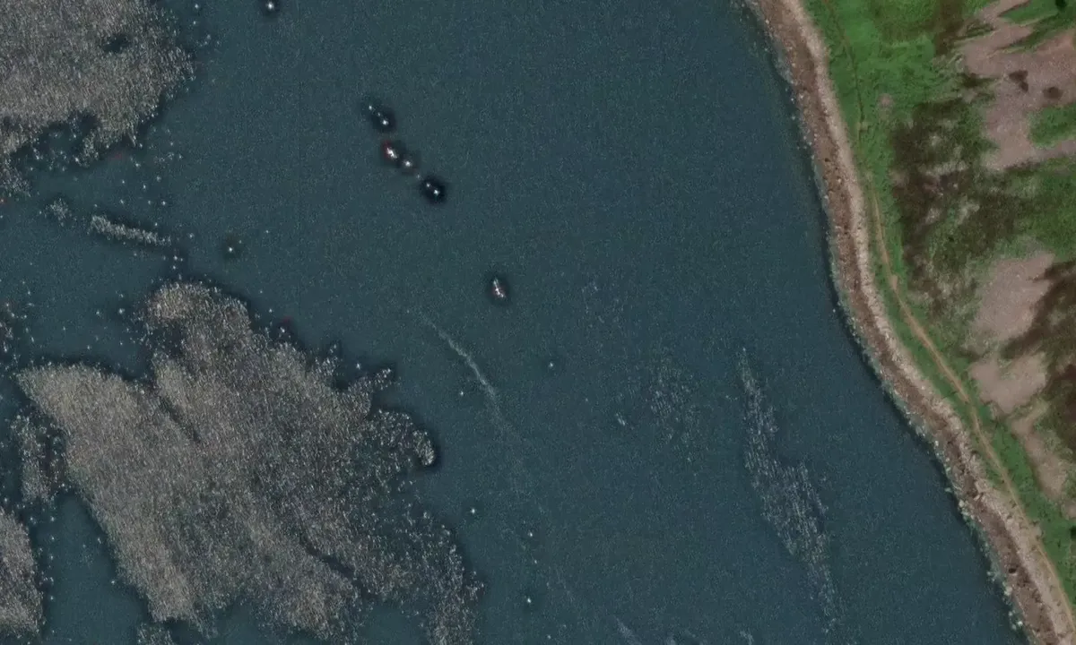 Satelite image of WHITE POINT BAY