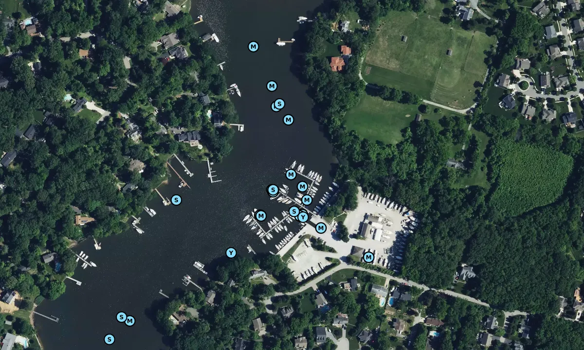 Satelite image of Whitehall Marina - Whitehall Estates
