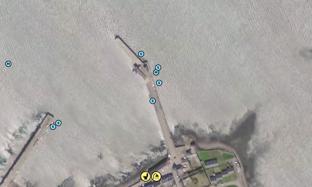 Satelite image of Whitehall, Stronsay