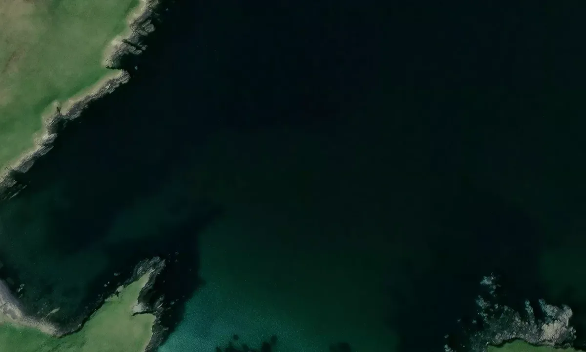 Satelite image of Wick of Gruting (East)