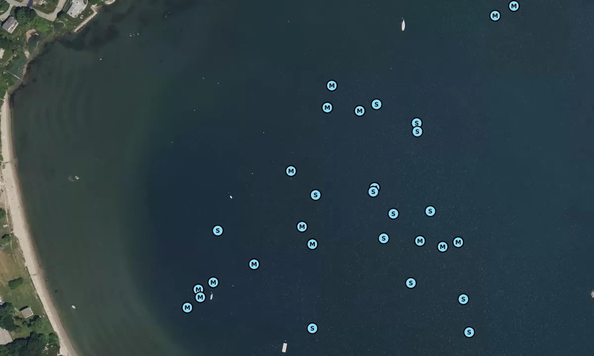 Satelite image of Wickford Cove