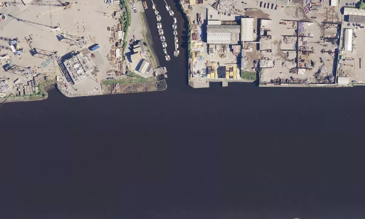 Satelite image of Willington Quay Boat Club