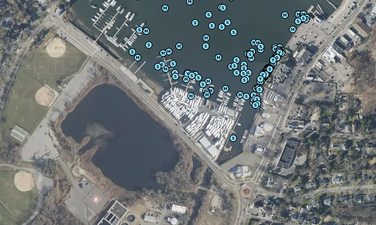 Satelite image of Willis Marine Center