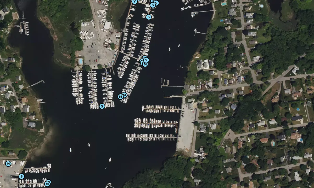 Satelite image of Winstead's Marina - Warwick