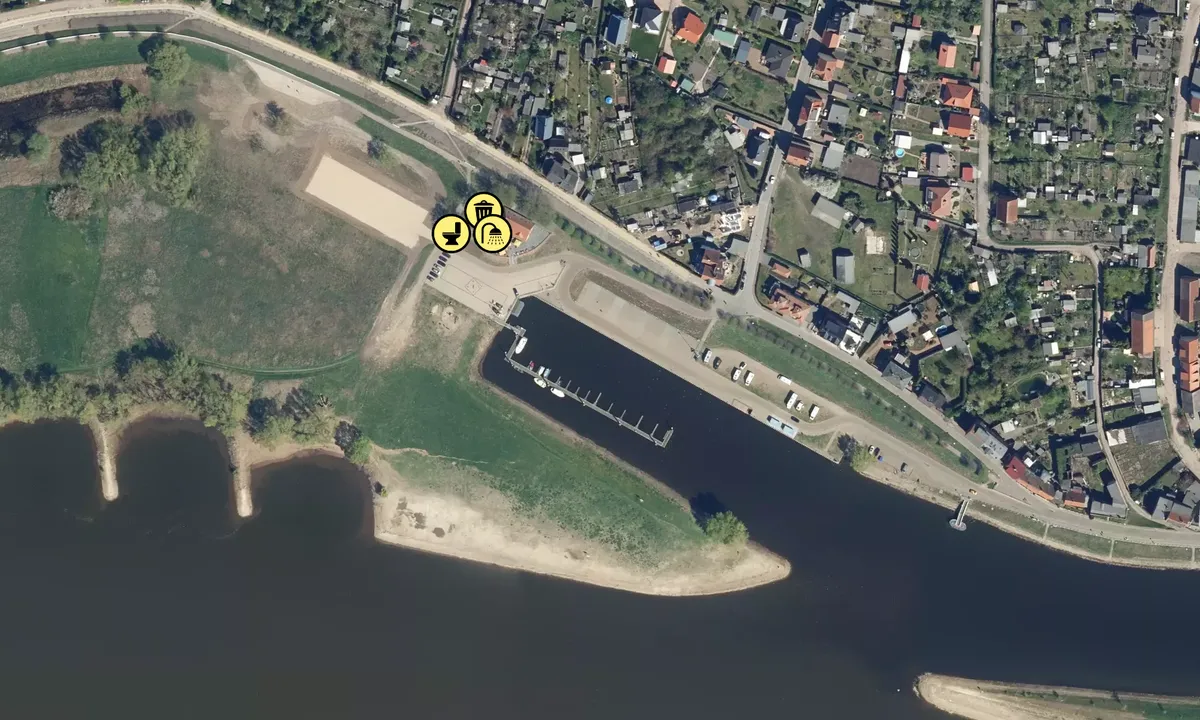 Satelite image of Wittenberge