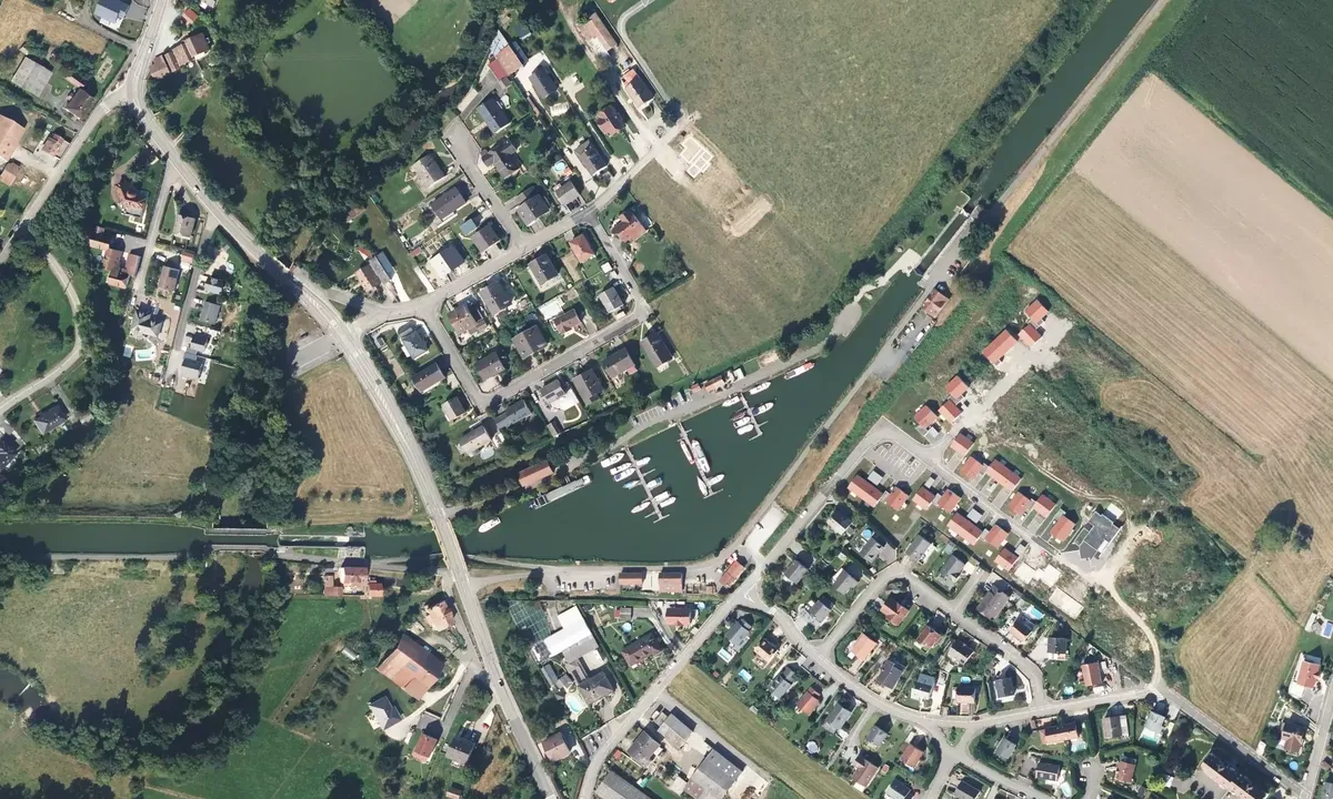Satelite image of Wolfersdorf/Dannemarie