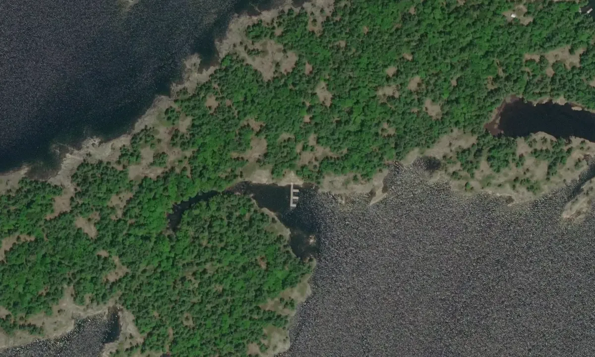 Satelite image of Wreck Island Day Dock