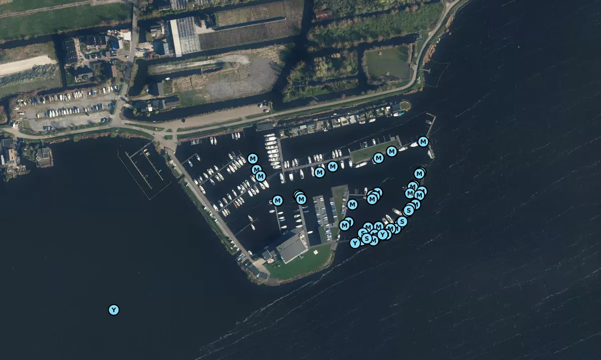 Satelite image of WV Brassermermeer