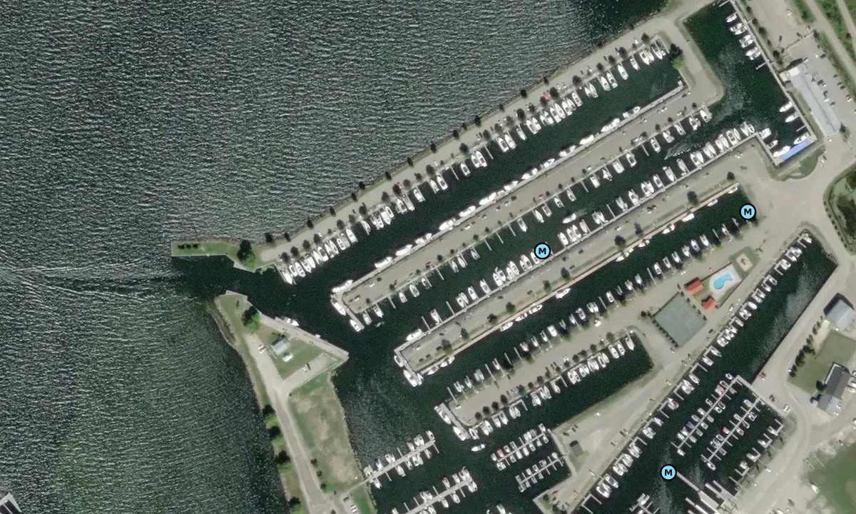Satelite image of Wye Heritage Marina and Resort
