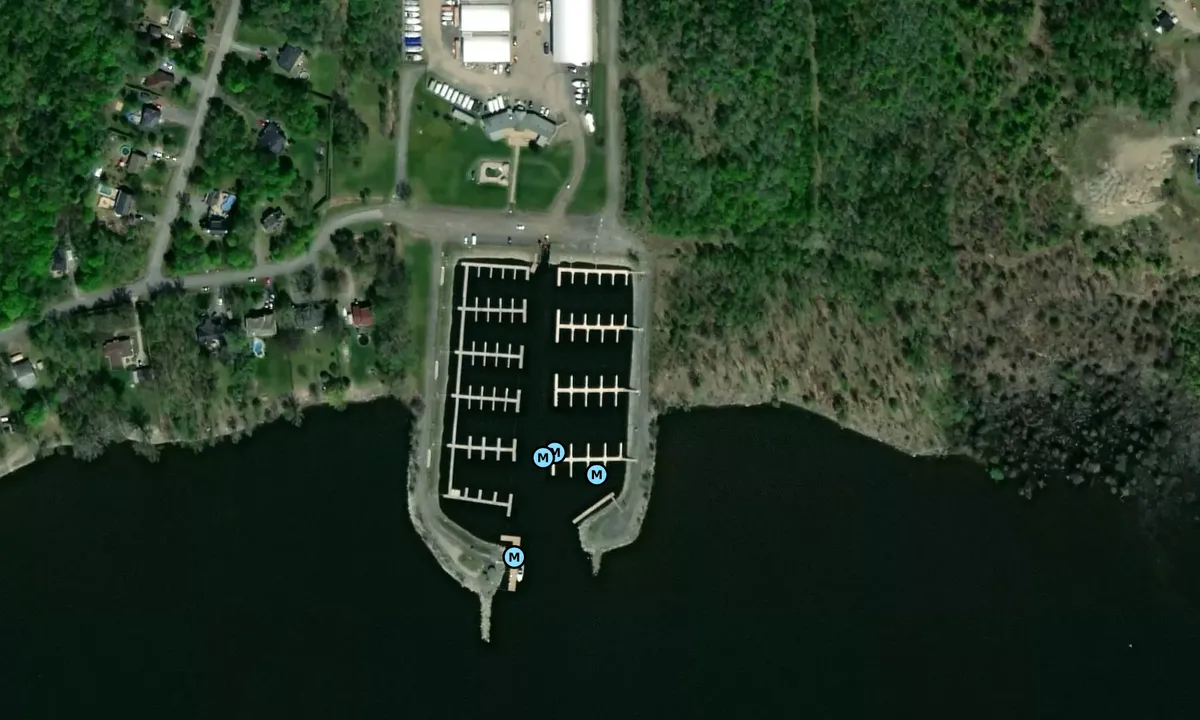 Satelite image of Yacht Club de Pointe aux Anglais