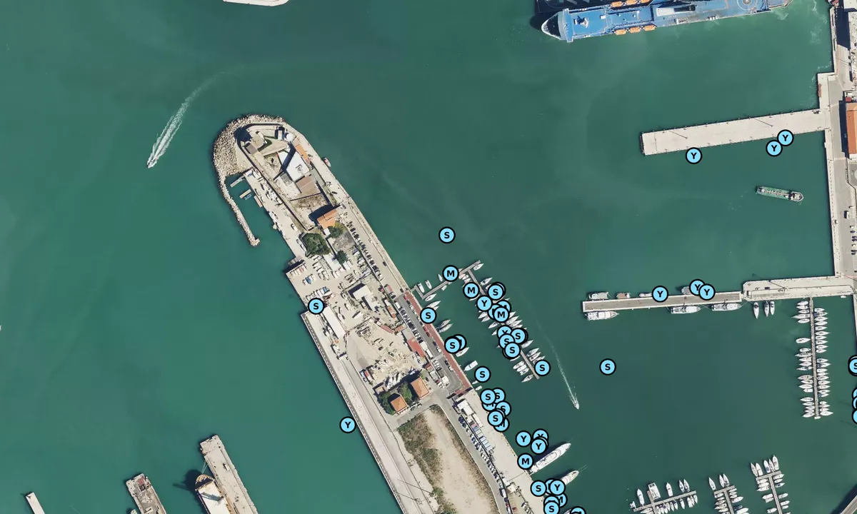 Satelite image of Yacht Club Livorno 1