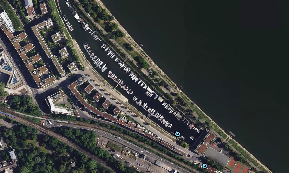Satelite image of Yacht-Club Mainz