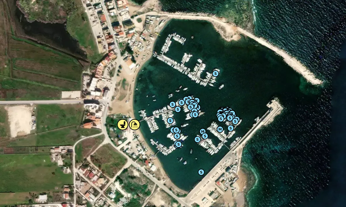 Satelite image of Yacht Club Marzamem